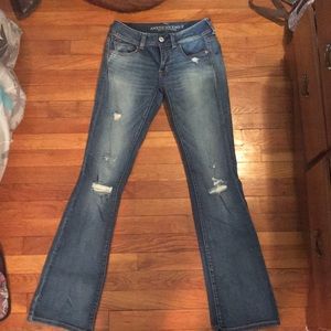 American Eagle kick boot jeans